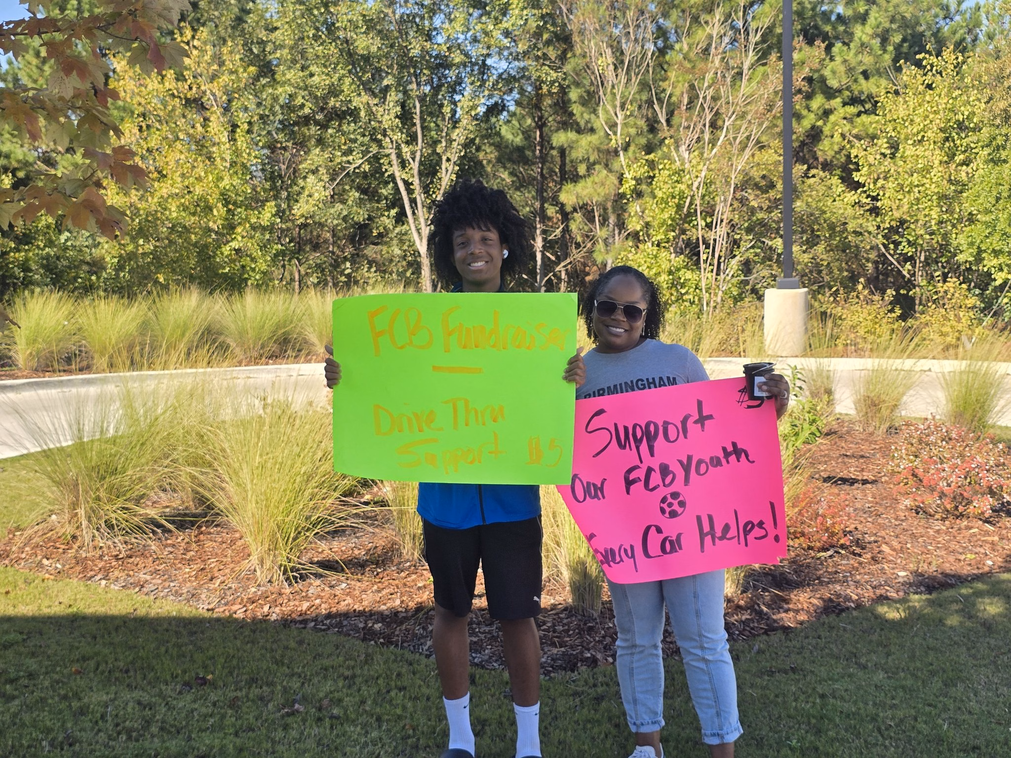 FC Birmingham youth fundraiser at A New Day Car Wash